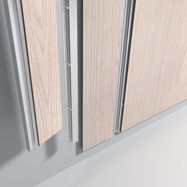 Profilo in alluminio - LINEAR PLANK - Gustafs Scandinavia AB - a sezione simmetrica / per muro / per pannelli