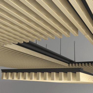 Sistema di fissaggio in alluminio - CAPAX MODULE-T24 - Gustafs Scandinavia AB - per pannelli / per controsoffitto / per interni