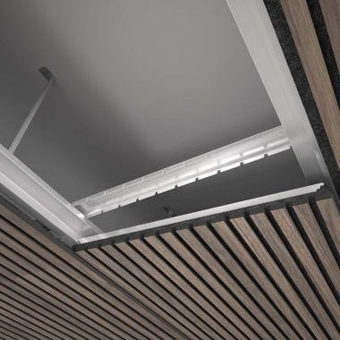 Sistema di fissaggio in alluminio - LAMELLOW T24 - Gustafs Scandinavia AB - per pannelli / per controsoffitto / per interni