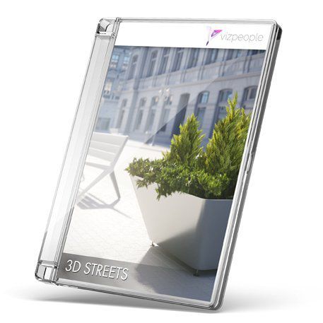 Biblioteca d'oggetti 2D/3D - 3D STREETS V1 - VizPeople Cut Out people