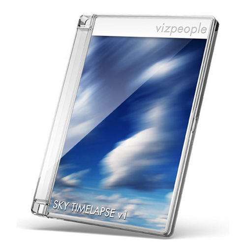 Biblioteca di materiali - SKY TIMELAPSE V1 - VizPeople Cut Out people