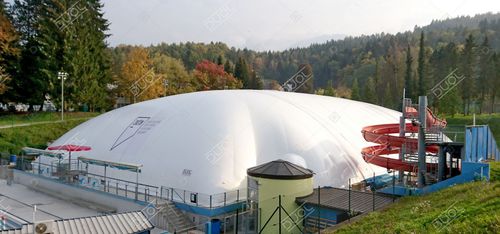 Pressostruttura per piscina pubblica - DUOL