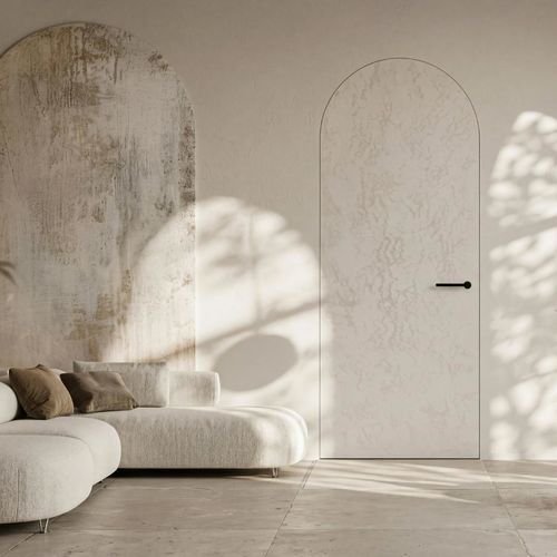 Cornice di porte in legno - INVISIDOOR ARCHED - ARLU - invisibile / da incasso
