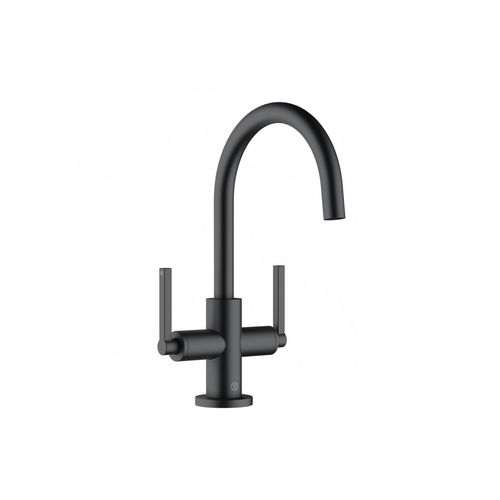 Miscelatore doppio comando per lavabo - NOVA FONTE - KLUDI - da appoggio / in metallo / in ceramica