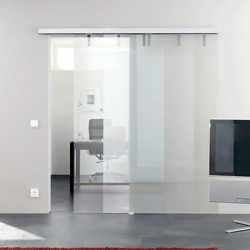 Porta da interno - MAGNEO - Glas Expert - in vetro / scorrevole / contemporanea