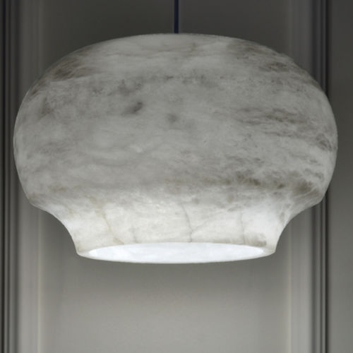 Lampada a sospensione - CÉLINE - Atelier-alain-ellouz - in alabastro / contemporanea / con cavo