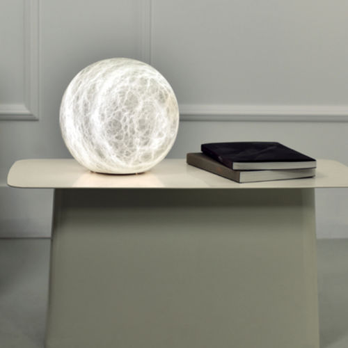 Lampada da tavolo - UNO - Atelier-alain-ellouz - in alabastro / contemporanea / senza fili