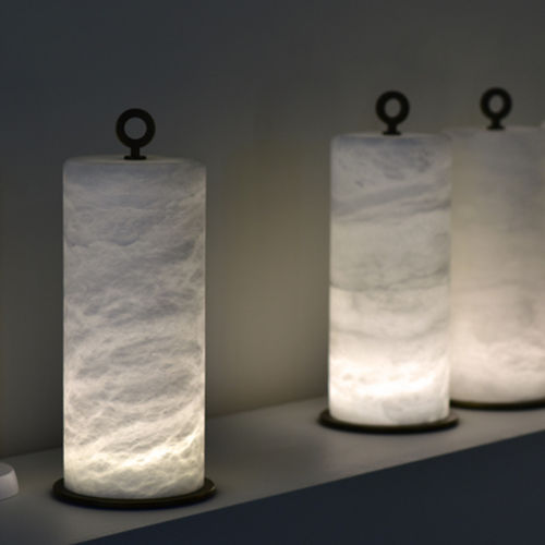 Lanterna in alabastro - AUTONOMOUS - Atelier-alain-ellouz