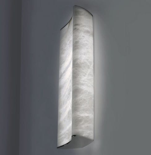 Applique contemporanea - by Joanna Trading - Atelier-alain-ellouz - da interno / in metallo / in alabastro
