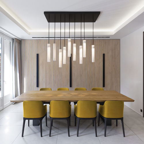 Lampada a sospensione - SUMATRA V - Atelier-alain-ellouz - in alabastro / contemporanea / con cavo