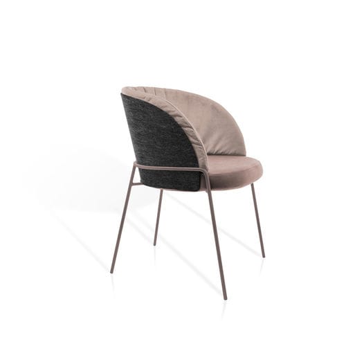 Sedia contemporanea - LUNAR PURE - KFF - da interno / in tessuto / con supporto in metallo