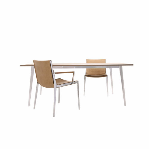 Tavolo da pranzo contemporaneo - BALTAS - KFF - in legno / rettangolare / per uso contract