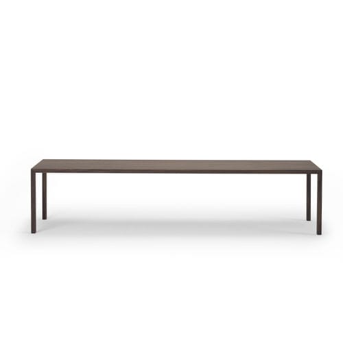 Panca contemporanea - SLIM - Arco - in legno / in pelle / in tessuto