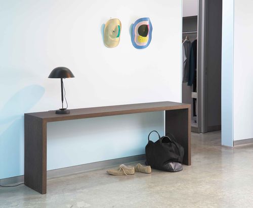 Consolle contemporanea - ENCORE - Arco - in legno / rettangolare / per uso residenziale