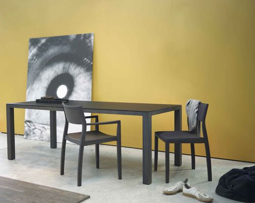 Tavolo contemporaneo - EXPRESSION - Arco - in legno / quadrato / rettangolare