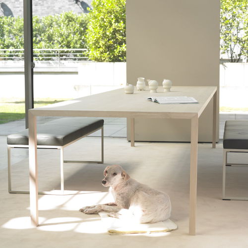 Tavolo da pranzo contemporaneo - SLIM+ - Arco - in legno / rettangolare / professionale