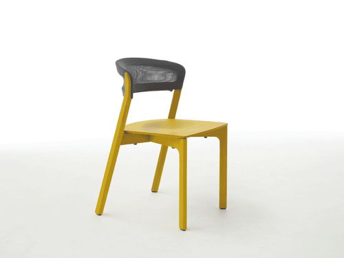 Sedia contemporanea - CAFE - Arco - da interno / in legno / impilabile