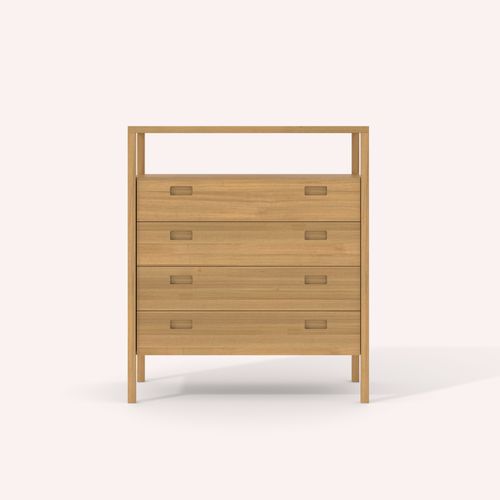 Cassettiera contemporanea - DALIDA - COCO-MAT - in legno / beige