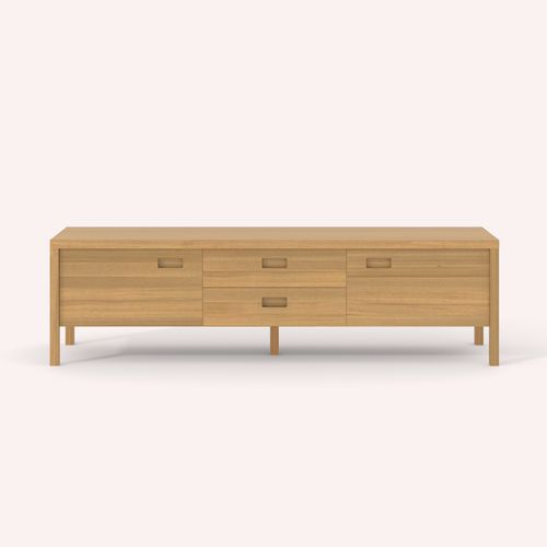 Credenza contemporanea - DALIDA - COCO-MAT - in rovere