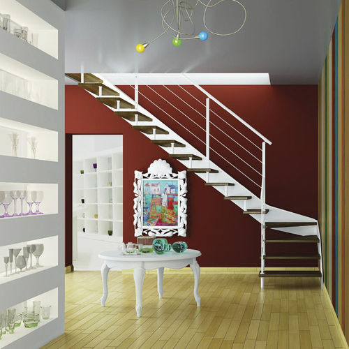 Scala dritta - PLANA UNIKA - TECNOSCALE - a L / a U / curva