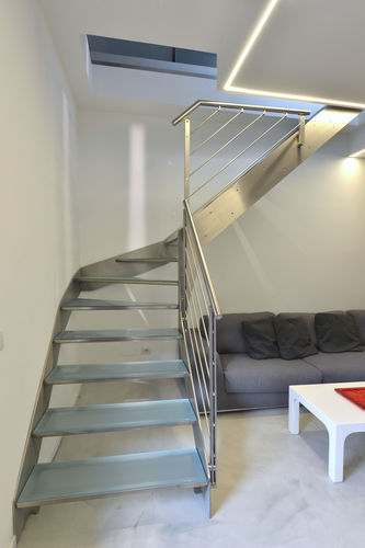 Scala dritta - PLANA DIAMOND - TECNOSCALE - a L / a U / curva
