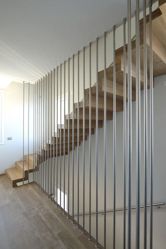 Ringhiera in acciaio inossidabile - CAGE - TECNOSCALE - a sbarre / da interno