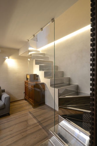 Scala dritta - Reflex - scala a nastro - TECNOSCALE - a L / a U / elicoidale