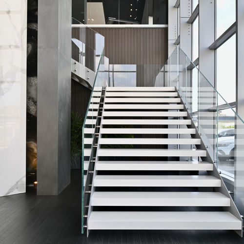 Scala dritta - PLANA  - TECNOSCALE - a L / a U / curva