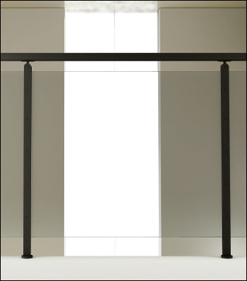 Ringhiera in vetro - FLEXY/FLEXY INOX - TECNOSCALE - a pannelli / da interno / per balcone