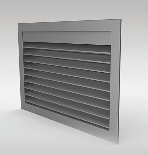 Griglia di ventilazione in alluminio - DUCOGRILLE CLASSIC G 50HP  - Duco - rettangolare / per esterni / per facciate