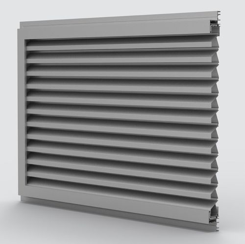 Griglia di ventilazione in alluminio - DUCOGRILLE SOLID++ M 30Z - Duco - rettangolare / per esterni / per facciate