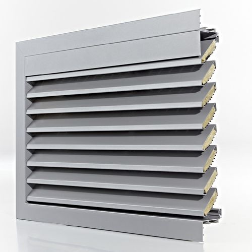 Griglia di ventilazione acustica - DUCOGRILLE  - Duco - in alluminio / rettangolare / per esterni