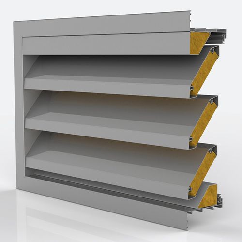 Griglia di ventilazione acustica - DUCOGRILLE G 150 - Duco - in alluminio / rettangolare / per esterni