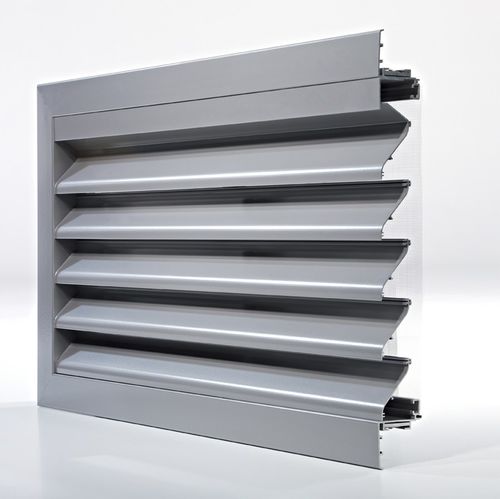 Griglia di ventilazione in alluminio - DUCOGRILLE CLASSIC G 50/75S - Duco - rettangolare / per esterni / per facciate