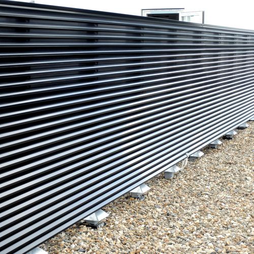 Rivestimento di facciata in pannelli - DUCOWALL CLASSIC W 60C  - Duco - in alluminio / in lamiera grecata / isolante