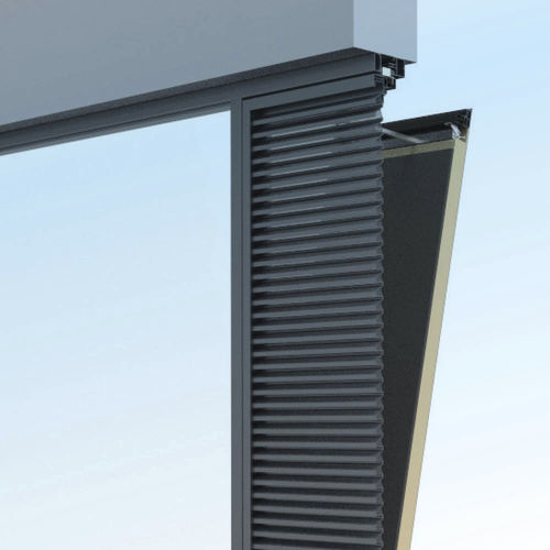 Griglia di ventilazione in alluminio - DUCOGRILLE NIGHTVENT - Duco - rettangolare / per esterni / per telai
