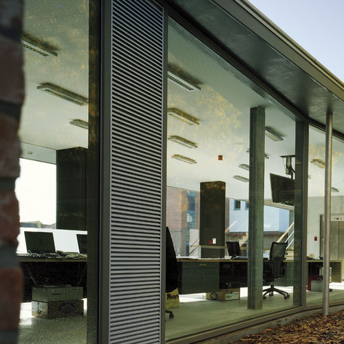 Griglia di ventilazione in alluminio - DUCOGRILLE SOLID M 30Z - Duco - rettangolare / per esterni / per facciate