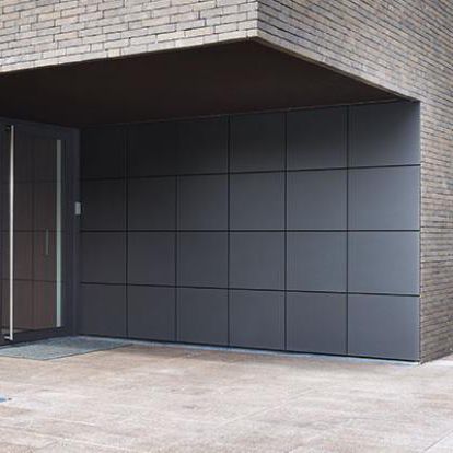 Porta sezionale per garage - PUMA LINE STX - l-door - in alluminio / automatica