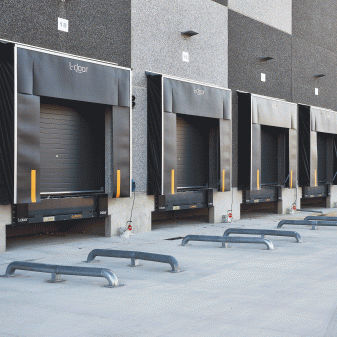Porta industriale sezionale - DOCK - l-door - in acciaio galvanizzato / di sicurezza / isolante