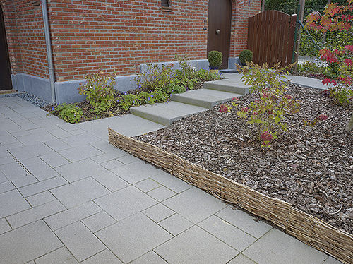 Pavé in calcestruzzo - MEGA MATRIX ROCKSTONE BLUE STEEL - Stone & Style - carrabile / in materiale riciclato
