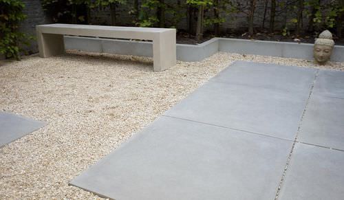 Bordura da giardino - SMOOTH GREY VELVET - Stone & Style - in calcestruzzo / lineare