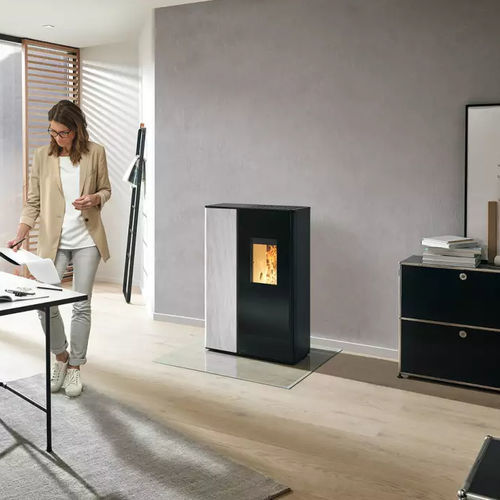 Stufa a pellet - SONO - Rika - 0 - 5 kW / 7 kW / a pavimento