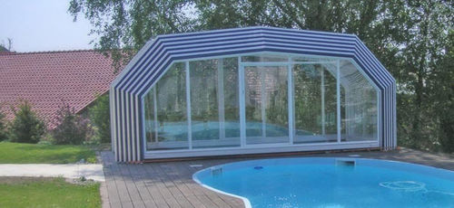 Copertura per piscina alta - Pool Cover - telescopica / con azionamento manuale