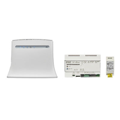Modulo di citofono bianco - 1083/783 - urmet - da incasso / da esterno / per controllo accessi