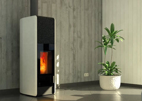 Stufa a legna - T-NEO ECO2 - Tonwerk Lausen AG - 0 - 5 kW / contemporanea / in metallo