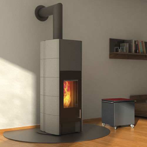 Stufa a legna - T-LINE ECO2 - Tonwerk Lausen AG - 0 - 5 kW / contemporanea / in metallo