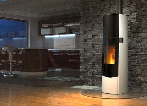Stufa a legna - T-SKY ECO2 - Tonwerk Lausen AG - 0 - 5 kW / contemporanea / in metallo