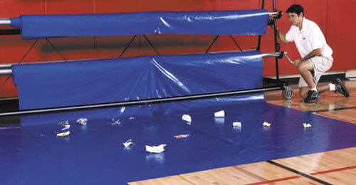 Pavimento in PVC - GYMSHIELD™ - Signature Systems Group, LLC - per attività sportiva / in rotoli / liscio