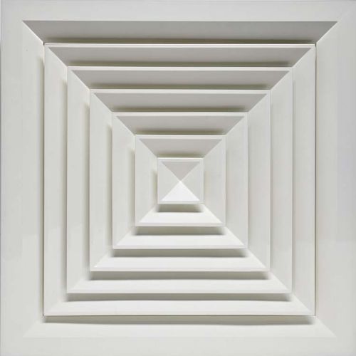 Diffusore d'aria da soffitto - 50-FR - KOOLAIR S.A - integrato / quadrato / rettangolare