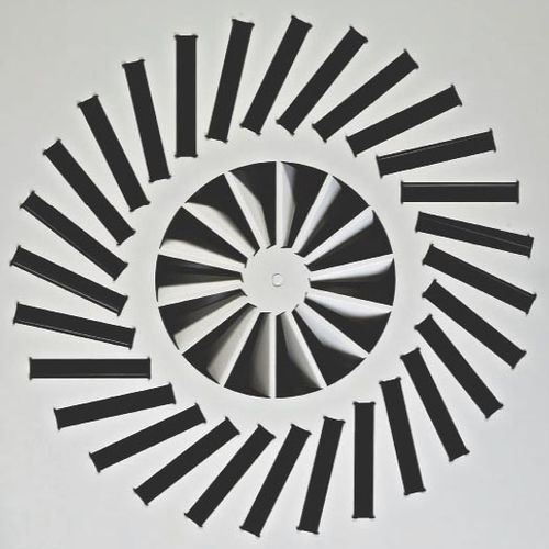 Diffusore d'aria da soffitto - DF-TR - KOOLAIR S.A - quadrato / a fessura